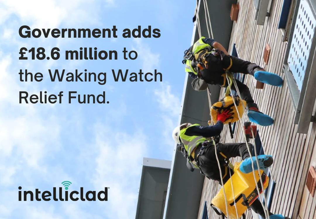 <strong>Save on Waking Watch costs with Intelliclad</strong>